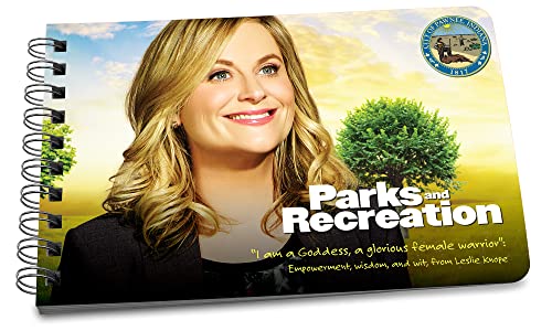 Papersalt Parks and Recreation Merchandise, Leslie Knope Quotes Book