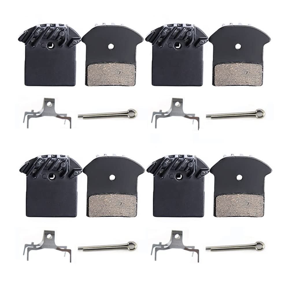 Pastillas De Freno Para Bicicleta J02A/J03A - Compatibles Con Modelos Shimano, Resina Y Metal, 39 X 5 Mm