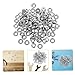 VOSAREA 200Pcs Countersunk Flat Washers Fisheye Design Stainless Steel Washers for Applications Enhanced Stability and Smooth Finish Gasket for Industrial