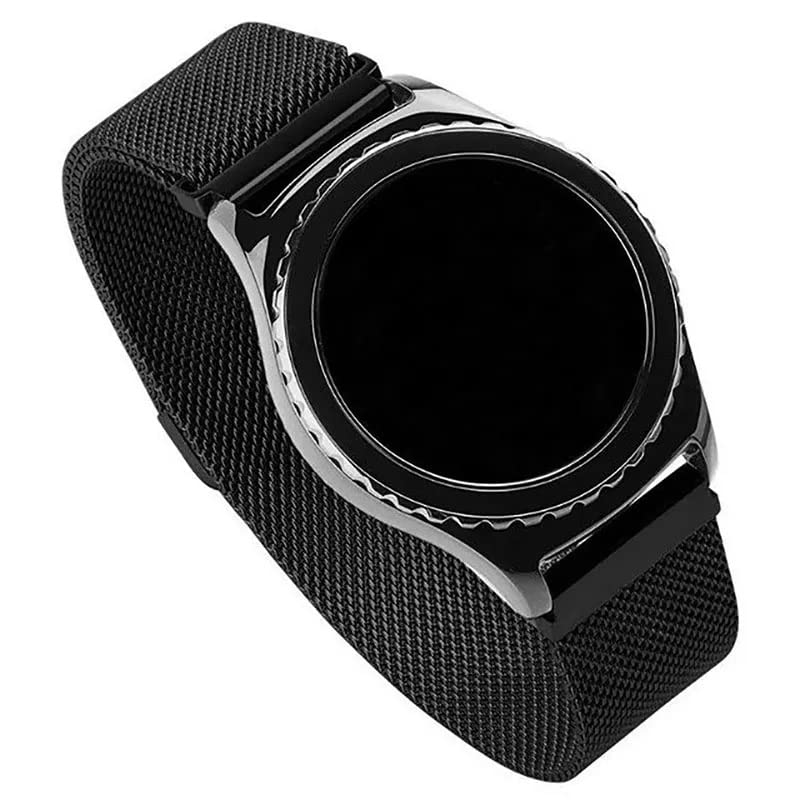 AONES Loop Watch Strap Compatible for Boult Drift Plus Metal Chain SmartWatch Band