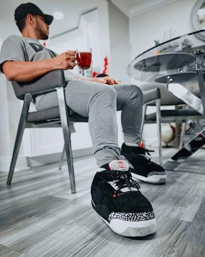 Banned Goods Sneaker Slippers - CEMENT Collection Unisex One-Size4