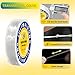 JULIMAIDONG 0.8mm Elastic Bracelet String Cord, Crystal Stretch Bead Cord for Bracelets Jewelry Making, Clear Stretchy Elastic String for Beading, Transparent Thread (0.8MM/200ft)