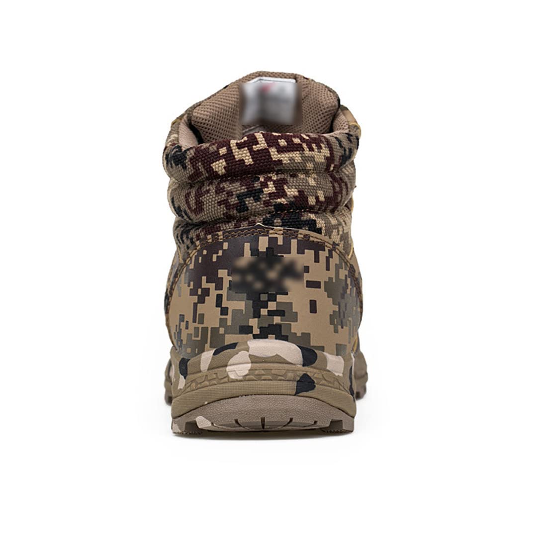 Hombres Invierno Camuflaje Pesca Zapatos Más Terciopelo Espesado Ejército Algodón Zapatos Deportes Pesca Zapatos Senderismo