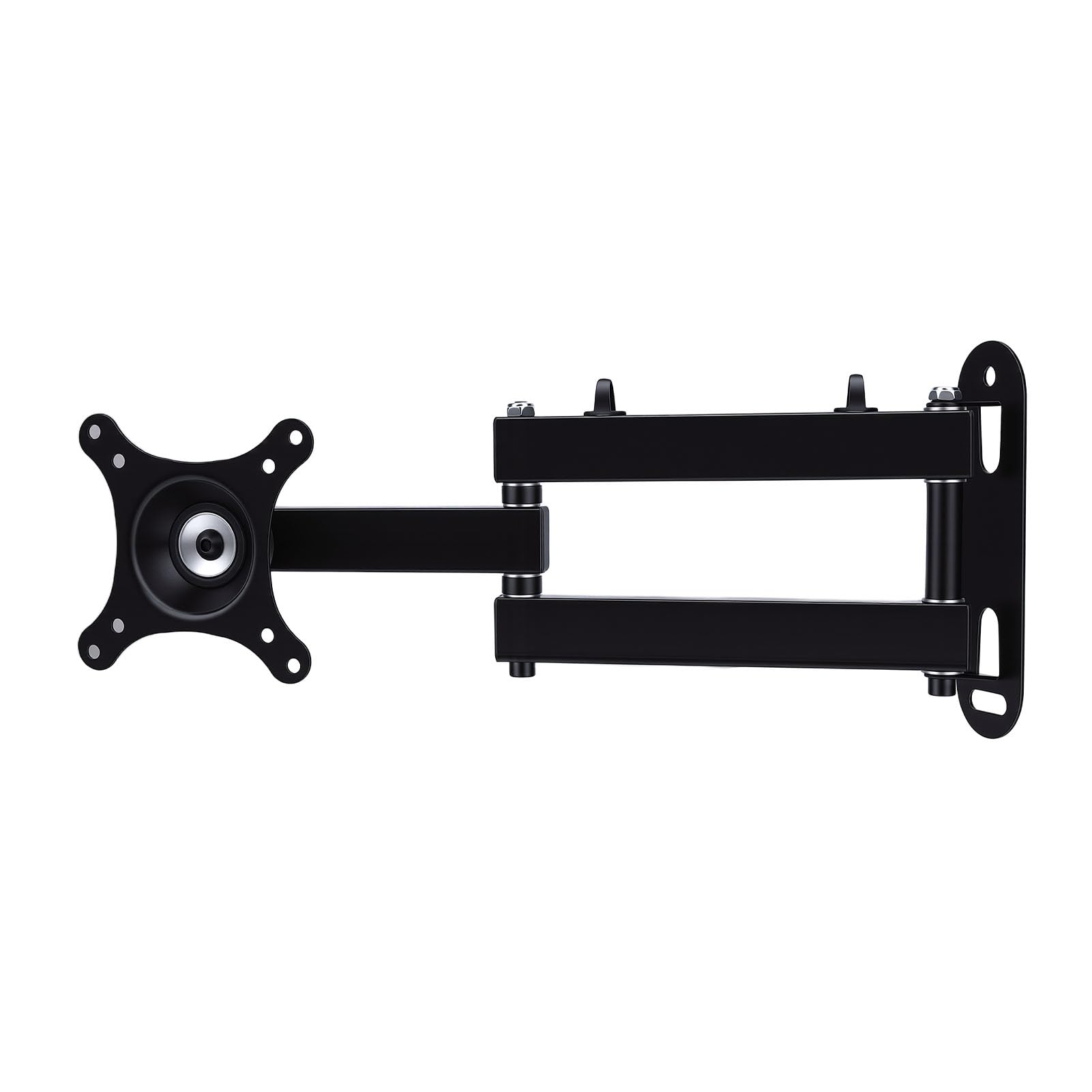 Hidyliu Soporte de Pared para TV de Movimiento Completo, Brazo Articulado de Rotación de 360 ​​con Inclinación de 20 Grados, Soporte de Resorte de Gas para Televisores de (Se Adapta a 14 a 24