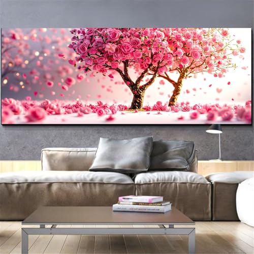 Artisanat peinture numero fleur pour salon chaleureux Mefooge