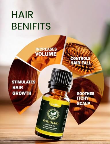 Aceite Esencial 100% Puro de Romero para Cabello 15 ml miniatura 3