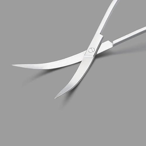 Miniatura 4 de LANDEN Tijeras onduladas 8.27 pulgadas (8.268 in) para acuario pecera paisajismo poda y herramienta de recorte de plantas