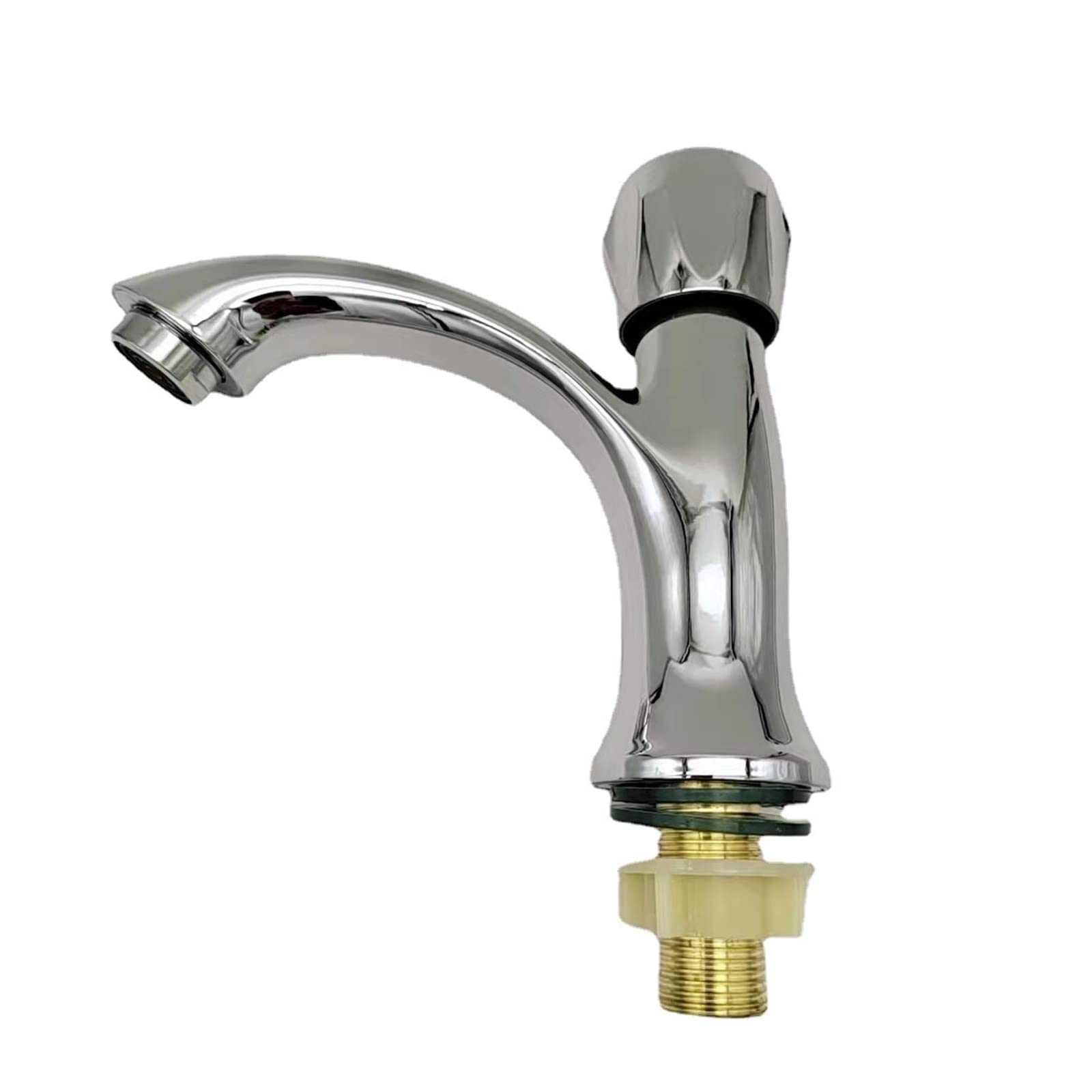 Robinet de lavabo eau froide en alliage robuste pour le bassin de la salle de bain