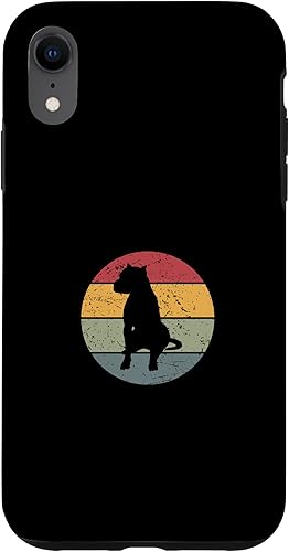 iPhone XR Dogo Argentino Vintage Case