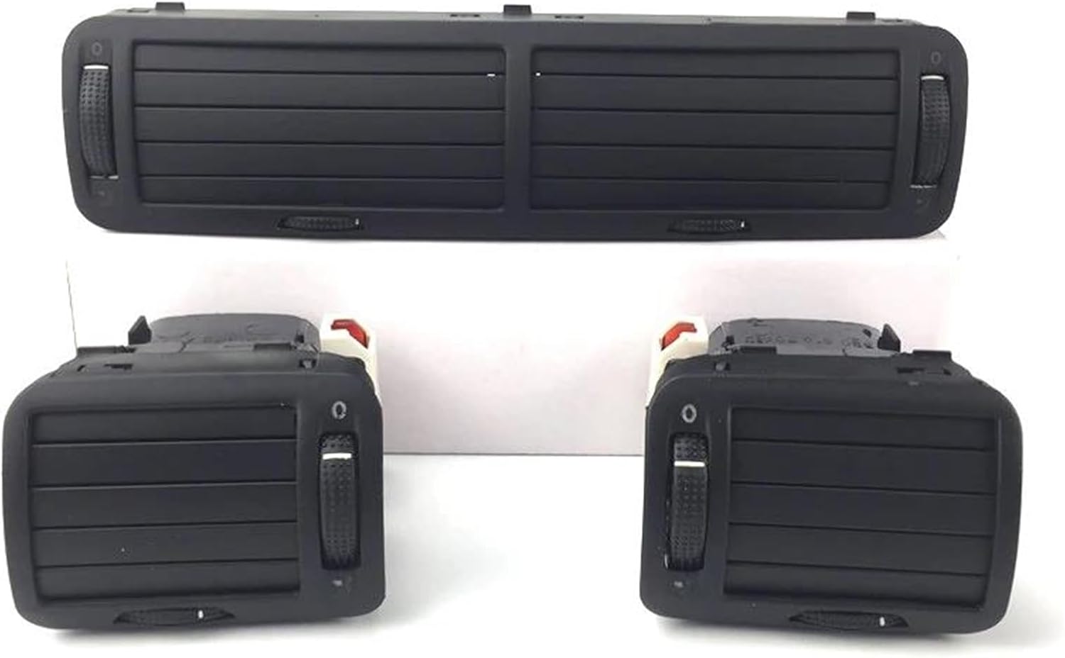 Car Air Outlet Black Car Dashboard Air Conditioner Outlet for Passat B5 2000-2005 Front Air Outlet Assembly Auto Parts Set