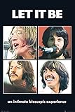 The Beatles - Music Poster (Let It Be - Album Cover - John & Paul & George & Ringo) (Size: 24" x 36")