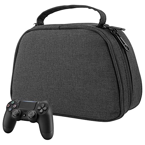Geekria Controller Protection Case for Microsoft Xbox One S Wireless Controller, Luna Controller, Sony PlayStation 5 Controller, PlayStation 4, PS5, PS4 Controller Carrying Bag (Black)