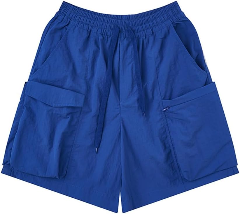 JSEIAJB Men's Loose Side Pocket Shorts Outdoor Work
