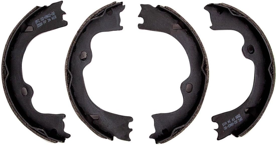 Parking Brake Shoes Emergency Brake Pads Shoes Set for GMC Yukon XL 2500 6.0L 2011-2013 for GMC Savana 2500 2.8L 2017 2018 for GMC Savana 2500 4.8L 2009-2017 for GMC Savana 2500 6.0L 2009-2018
