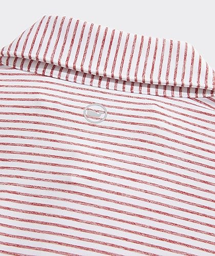 Image of Vineyard Vines Kids Bradley Stripe Sankaty Polo (Toddler /Little Kids /Big Kids)