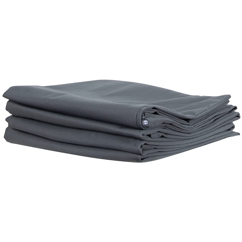 ForPro Premium Waterproof Pillow Protectors, Standard Size Pillow Cases with Zipper, Cool Grey, 4-Count, Standard (4 Count) - Image 4