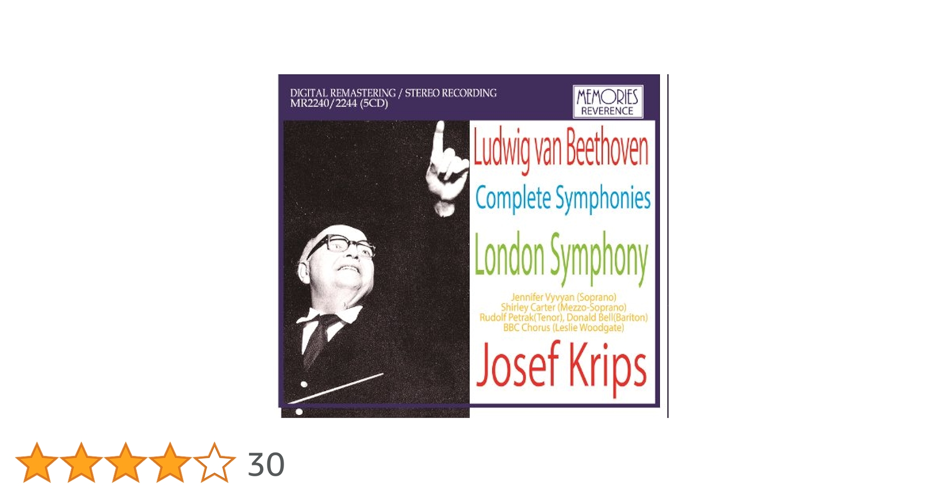 ヨゼフ・クリップス　ベートーヴェン交響曲第2〜7.9番 (5SACD) ヨゼフ・クリップス ベートーヴェン交響曲第2〜7.9番 (5SACD)