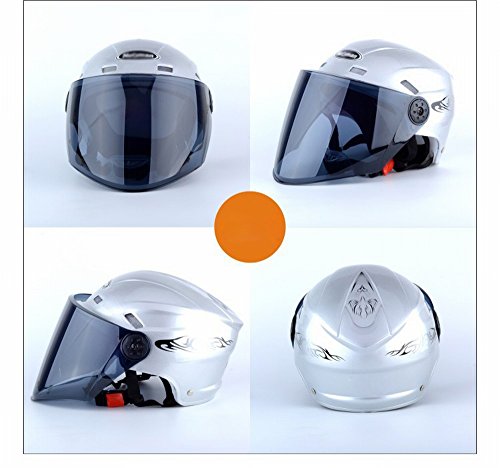 Casque de moto électrique GUO été pour scooter à batterie léger
