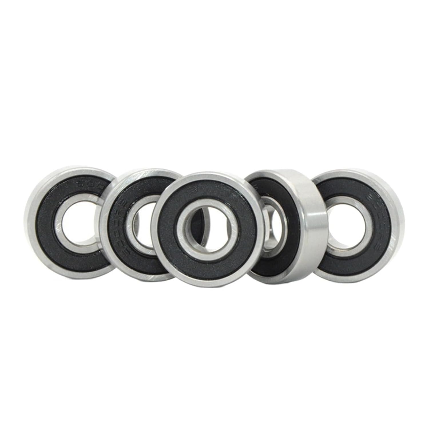 Miniature Double Sided Sealed Bearings 10PCS Plastic Cover Miniature Deep Groove Ball Bearing 604 605 606 608 623 624 626 628 686 687 688 692 697 696 ZZ 2RS(603 3x9x5mm)