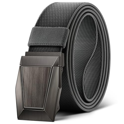 Image of BULLIANT Men Tractical Belt,Stretch Western Rigger Web Belt For Cowboy Military Heavy Duty Hiking Hunting 1.5 inch-Cut For Fit