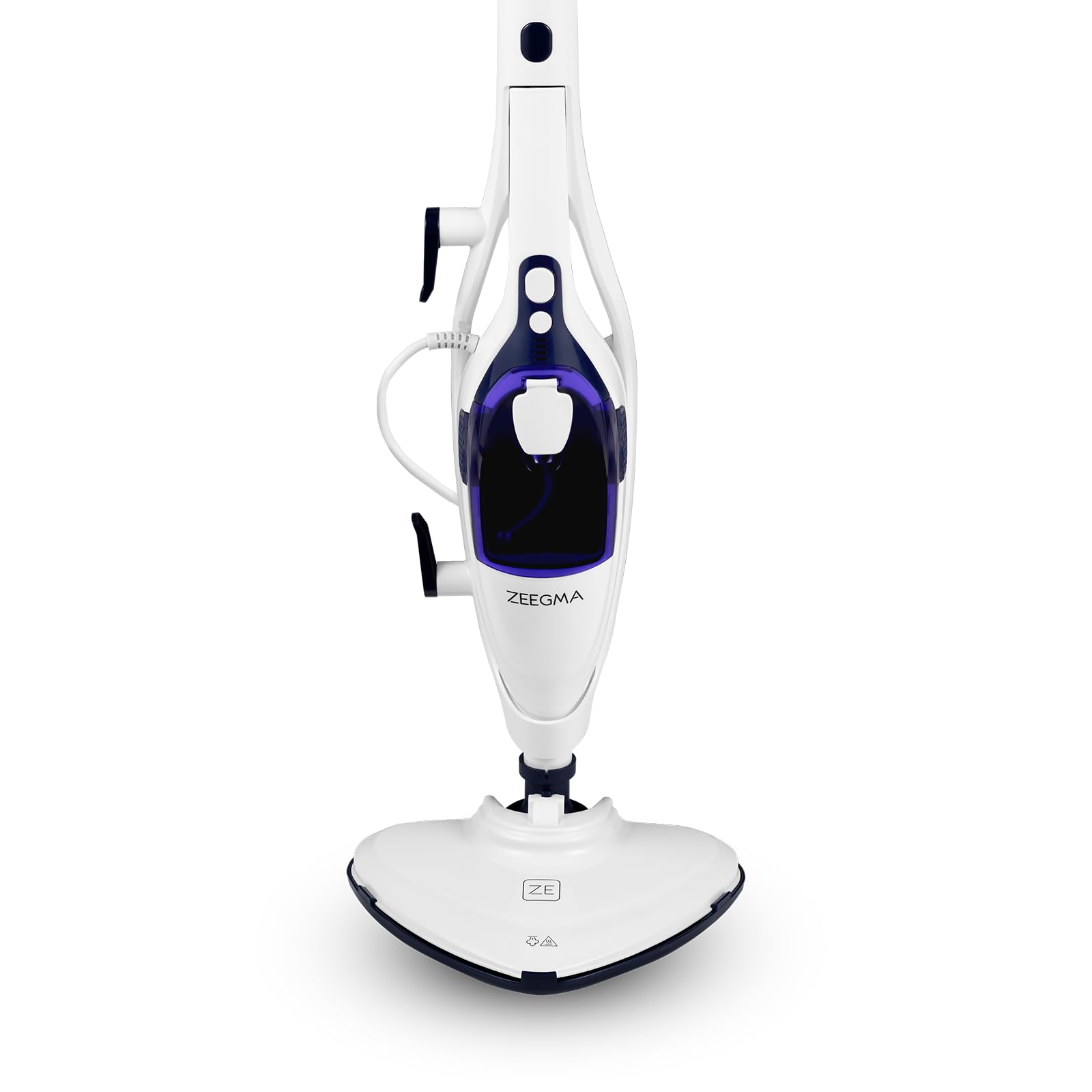 ZEEGMA Mop Parowy Ręczna Myjka Parowa Puur Prime Control 13 w 1, Zestaw Końcówek, 1500 W, 400 ml