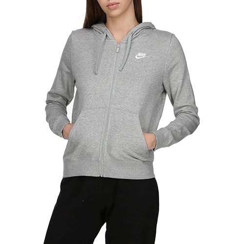Nike Women's NSW Fleece Hoodie Full Zip Varsity