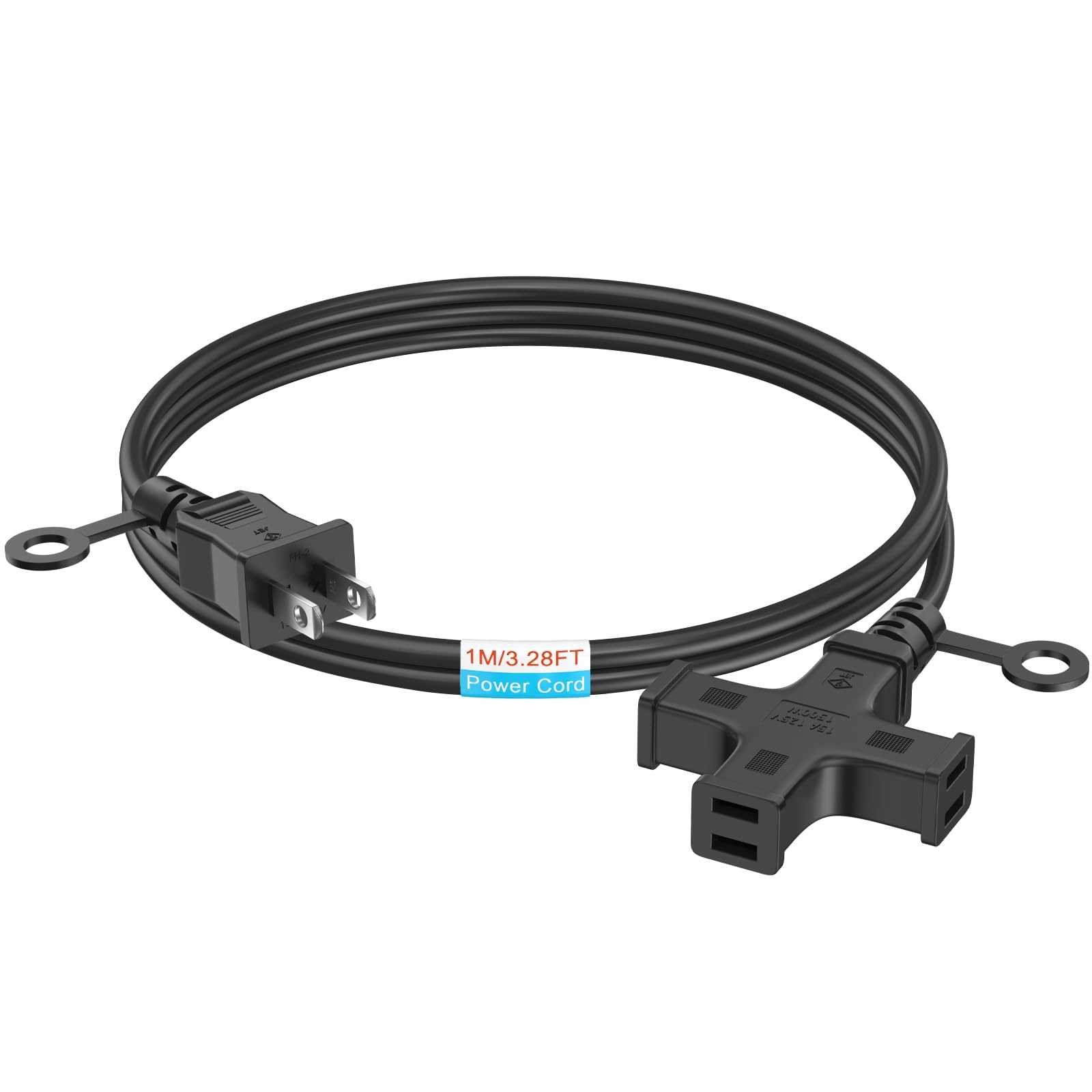 Amazon.co.jp: 延長コード1m 3分岐屋外 HITRENDS 電源タップ 3個口