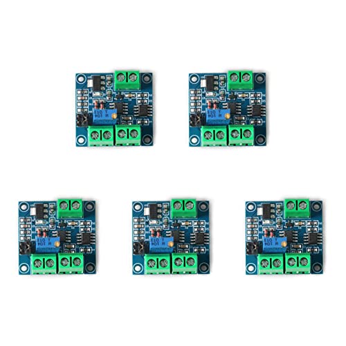 5Pcs Voltage to PWM Module 0-5V 0-10V to 0%-100% V-PWM Module Board Voltage to PWM Signal Converter Voltage Converter Module