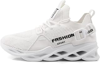 Zapatillas de correr para hombre, de malla, informales, transpirables, a la moda, atléticas, para caminar