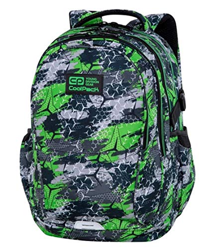 Mochila Escolar Factor Triogreen Coolpack