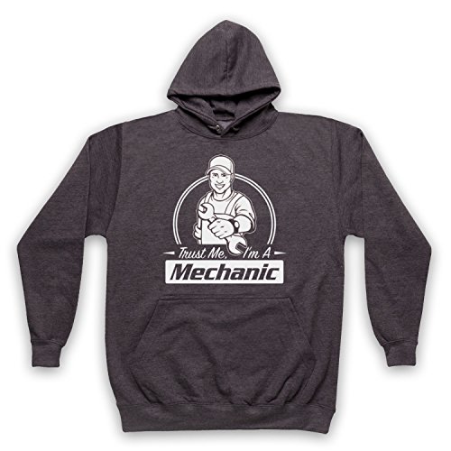 Sweat à capuche mécanicien idéal pour bricoler à l'atelier le week-end