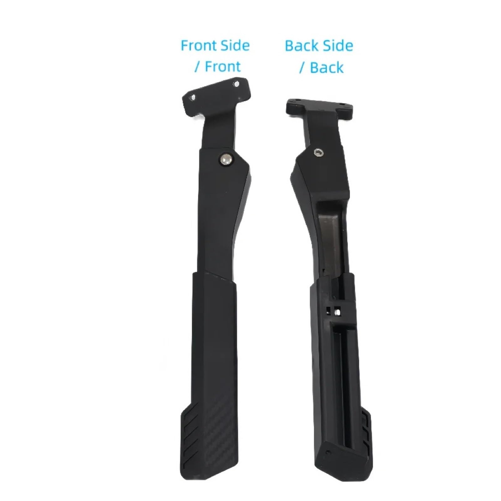 Générique Béquille de vélo réglable en Alliage d'aluminium, Support Repose-Pieds latéral 22-29 Pouces