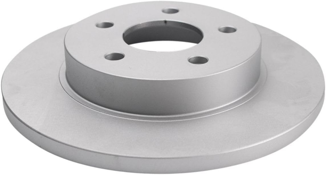 Rear Metallic Brake Pad & Coated Rotor Kit 5 Lug-Wheel Lug Count for Aura 07-09 for Cobalt 05-07 for G5 07-09 for G6 05-10 for HHR 08-10 for Ion 04-07 for Malibu 04-12