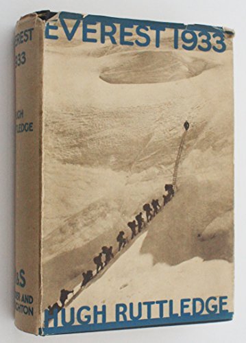 Everest 1933: Ruttledge, Hugh: Amazon.com: Books
