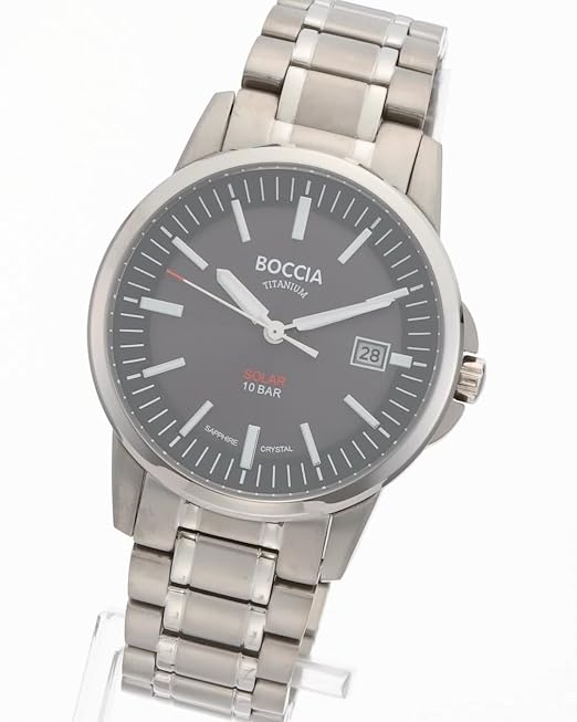 Amazon.co.jp: BOCCIA TITANIUM ボッチア チタニュウム 腕時計 メンズ