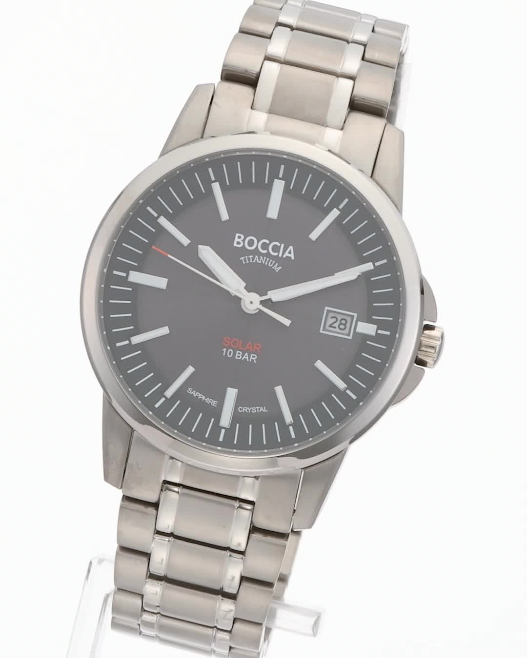 Amazon.co.jp: BOCCIA TITANIUM ボッチア チタニュウム 腕時計 メンズ
