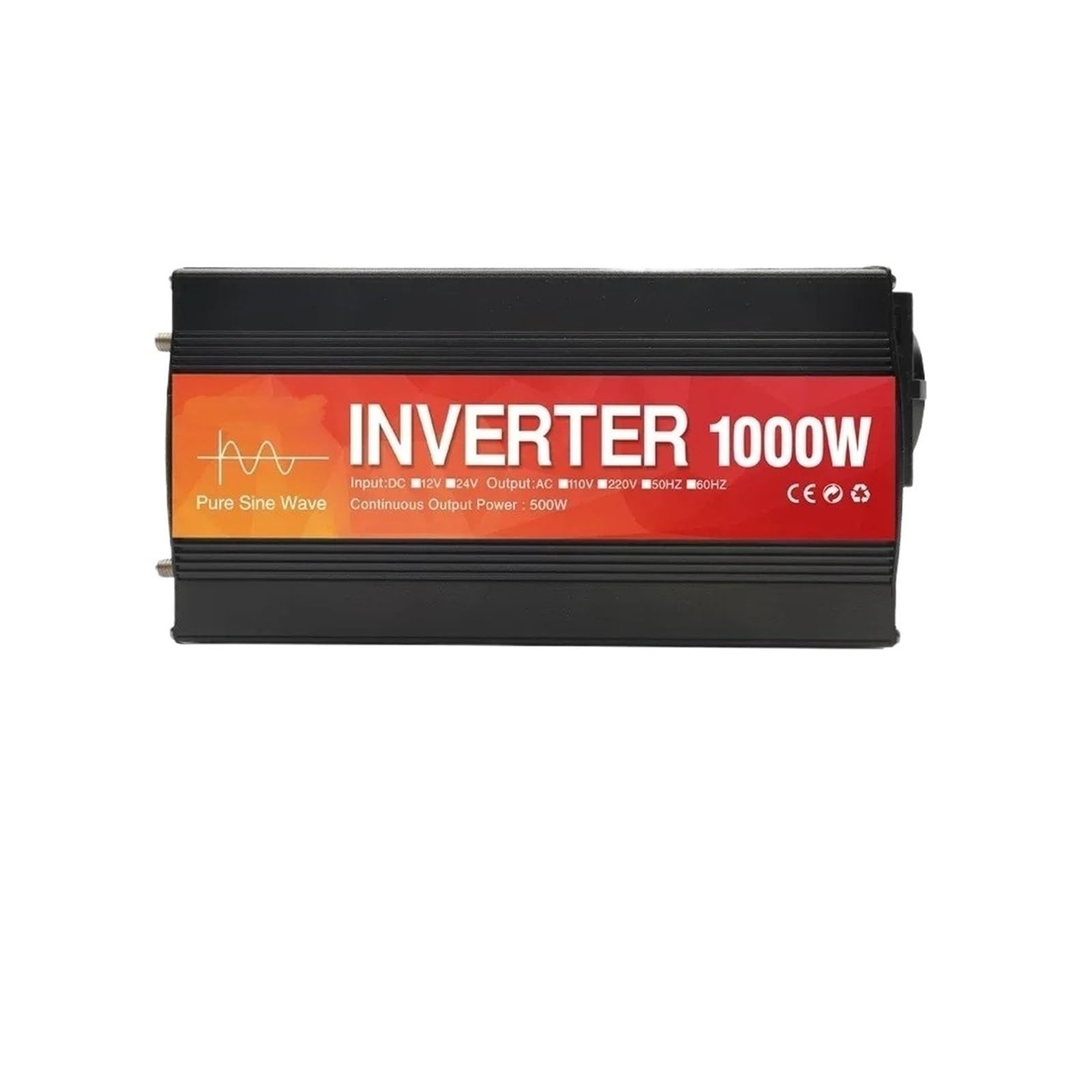 Power Inverter Convertitore Inverter Per Inverter Potenza 12V 24V 220V Onda Sinusoidale Pura 4000W 3000W 2000W 1600W 1000W Convertitore Pura Trasformatore Solare(24V,1000W EU)