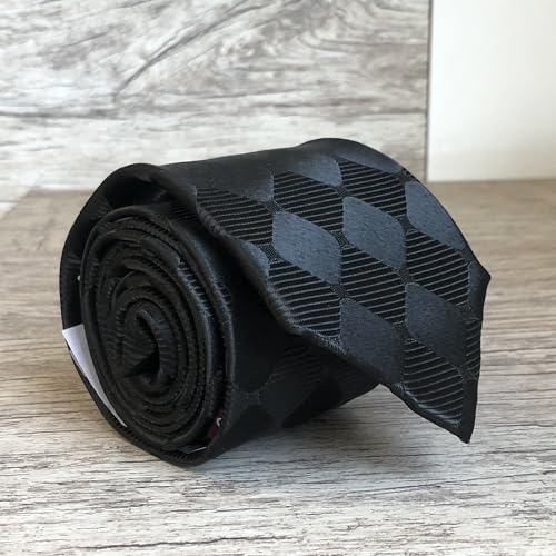 Gravata Preta Masculina Fatto A Mano Luxo Mosaico