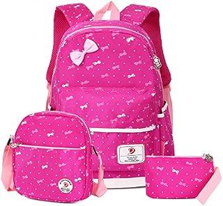 VBG VBIGER Carvas Backpack for Boys & Girls School Bags Polka Dot Backpack