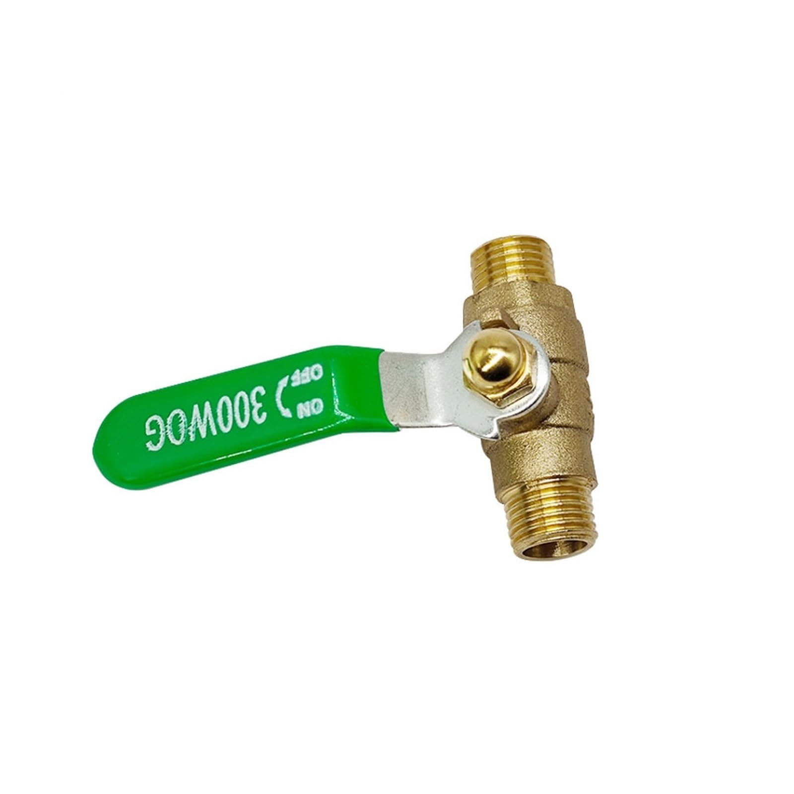Valvola a sfera di intercettazione bidirezionale in ottone da 1/4“ 3/8” 1/2“ 3/4” femmina-femmina con maniglia(DN10,M-F)