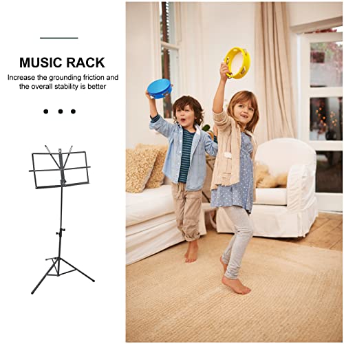 Holibanna Bladmuziekstandaard draagbare muziekstandaard desktop boekenstandaard statief muziekstandaard met draagtas - Image 5