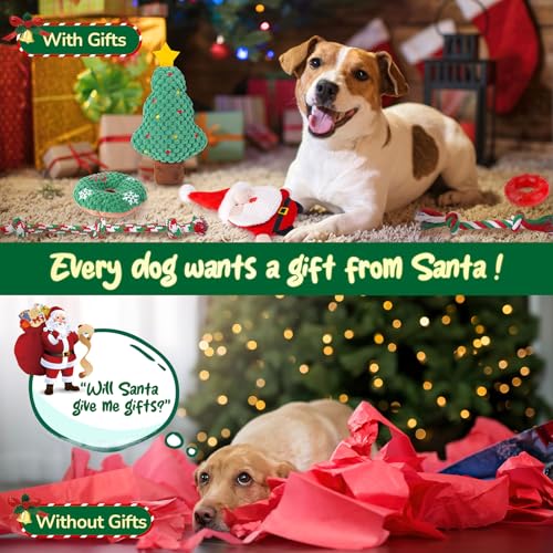 KIPRITII Various Puppy Dog Toys for Teething, Puppy Chew Toys Pack with Rope Toy, Treat Balls and Dog Squeaky Toys for Puppies & Small Dogs - Image 7