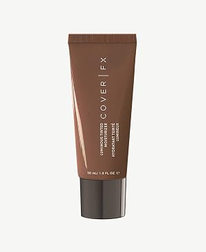 Cover FX Luminous Tinted Moisturizer - Deep - Hydrating Lightweight Glow - Light Coverage - Prebiotic and Probiotic