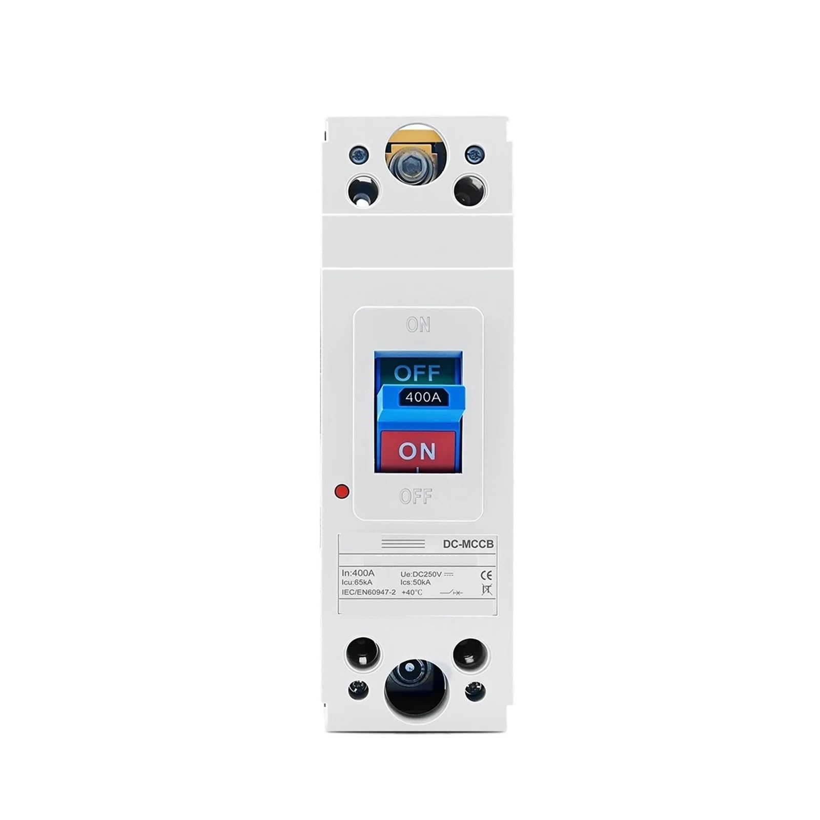 Disyuntor de caja moldeada 1P 250VDC 300A 350A 400A