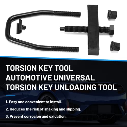 Bomling Torsion Key Unloading Tool, Universal Torsion Bar Installation Removal Tool, Torsion Key Tool For Dodge Ford Chevrolet Gmc Hd Front Torsion Key Torsion Bar Suspensions #TOP4