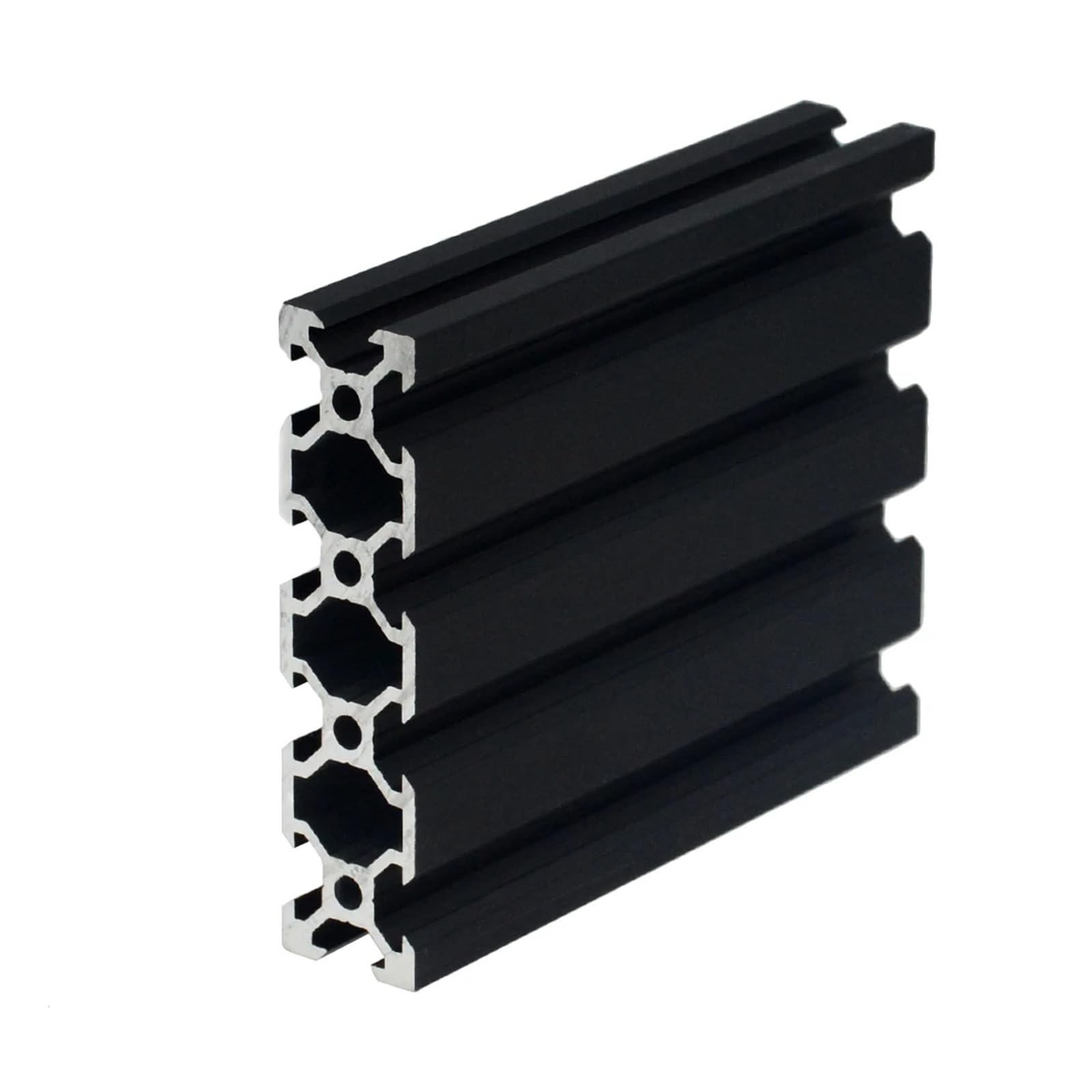 4x Aluprofil 1000mm 4040 Schwarz - Europäischer Standard Für 3D Drucker & CNC