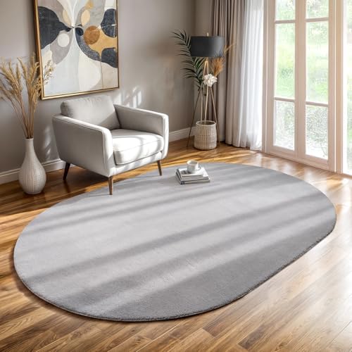 the carpet Relax – Tapis Moderne Moelleux à Poils Courts, antidérapant, Lavable Jusqu’à 30°C, Super Doux, Aspect Fourrure, pour Salon et Chambre,...