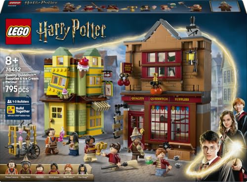 LEGO Harry Potter Quality Quidditch Supplies & Ice Cream Parlour 76452