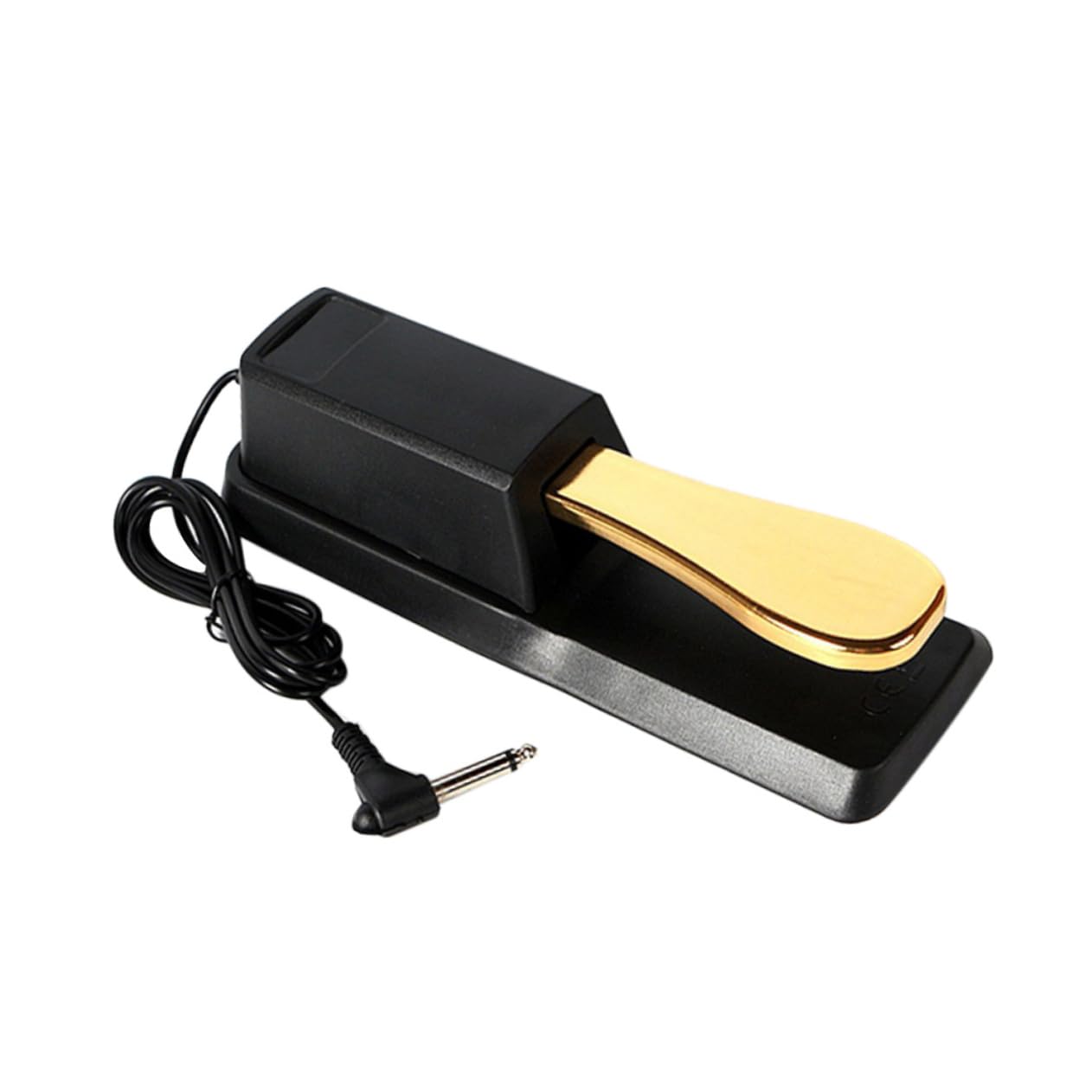Kisangel 1Pc Piano Sustain Pedal Durable Damper Foot Pedal for Electronic Keyboards and Synthesizers Construction Design Compatible with Midi Instruments