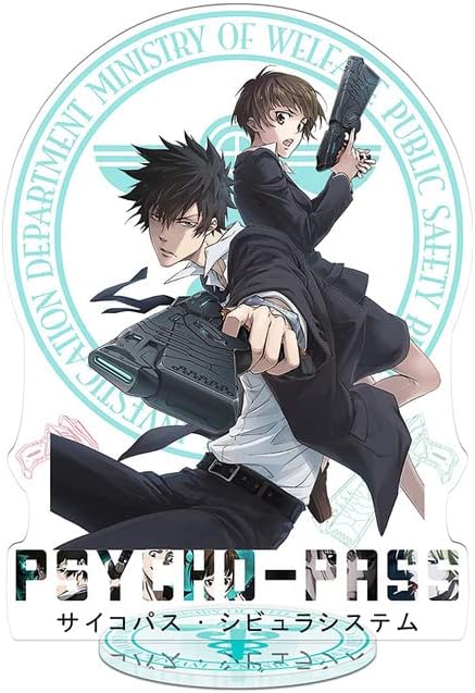 ТоуAE - Anime PSYCHO-PASS 3 Acrylic Stand Model Ԁoll Tsunemori Akane Kougami Shinya Makishima Shogo Action Fiɡurе Тоу 19cm For Gift (PP2)